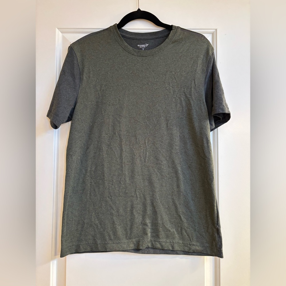 Old Navy Dark Gray Men's Short Sleeve Tee